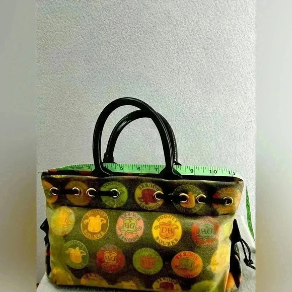Dooney and Bourke tassel Y2K Vintage Medallion Colorful Handbag Purse - Picture 7 of 16